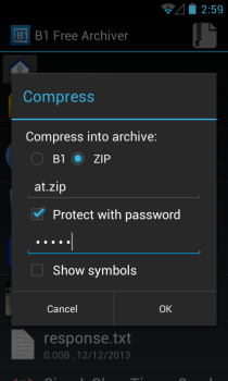 Formato B1 Archiver_Comrpess gratuito