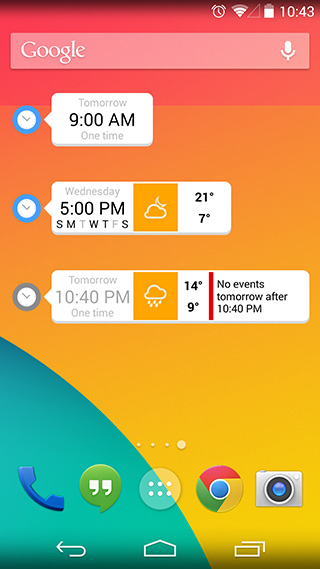 AlarmPad-for-Android-widget per la schermata iniziale