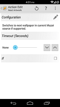 Taskei per Muzei e Tasker su Android 4