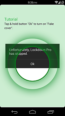 Lockdown Pro per Android 15