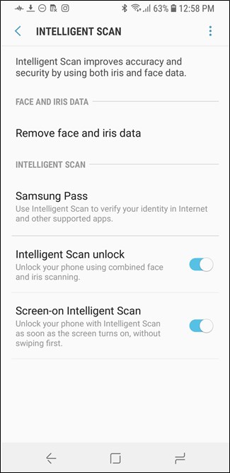 Scansione intelligente sul Galaxy S9