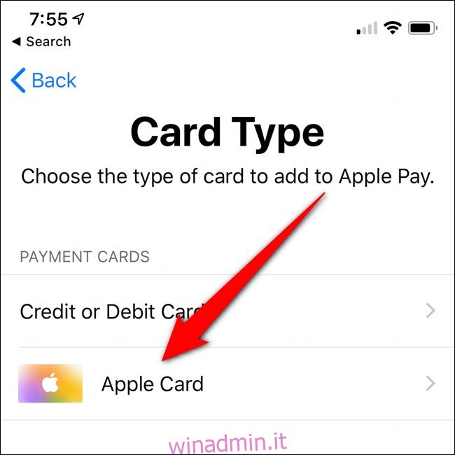 iPhone Apple Wallet Tocca Continua