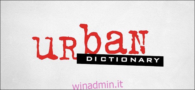 Logo del dizionario urbano