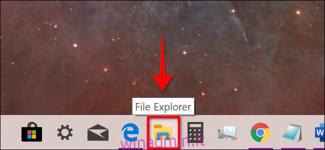 Apri Esplora file in Windows 10