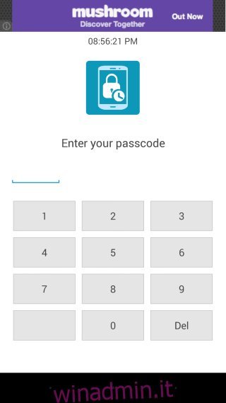 Smart Phone Lock entra nel PIN