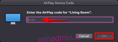 Apple TV AirPlay Device Code Mac