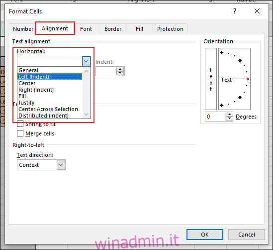 Come Aggiungere Spazio Tra Testo E Bordi Delle Celle In Excel ⋆ Winadminit 9126