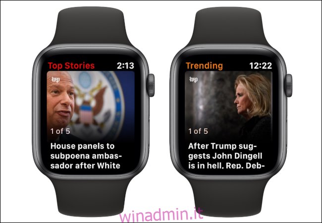 Notizie in primo piano di Apple Watch