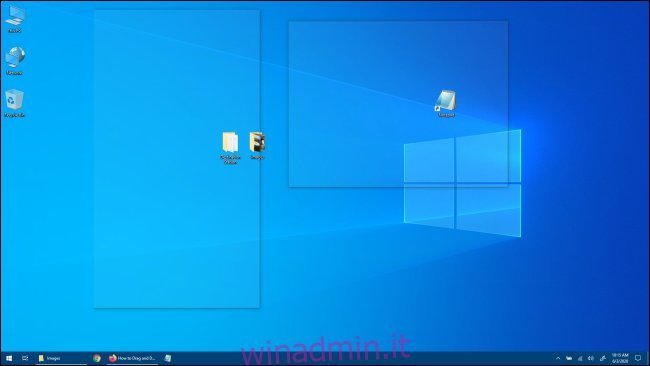 Anteprima desktop di Windows 10