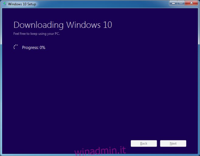 Strumento di installazione_media di Windows 10