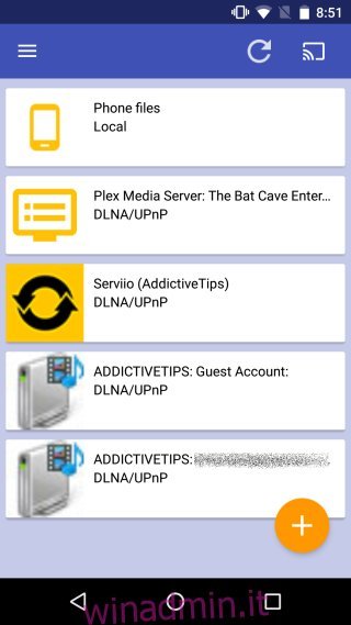 Server Cast Chromecast-SmartTV