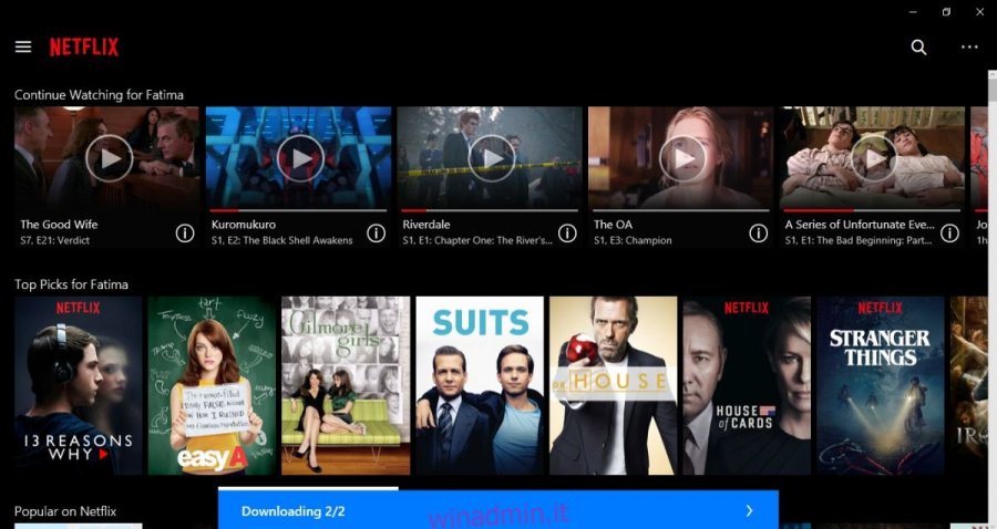 Come scaricare contenuti Netflix su Windows 10 ⋆ winadmin.it