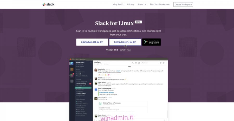 slack download client