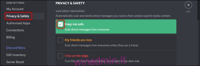 Discord Safe DM