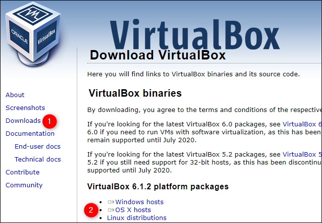 virtual box for windows 10 home