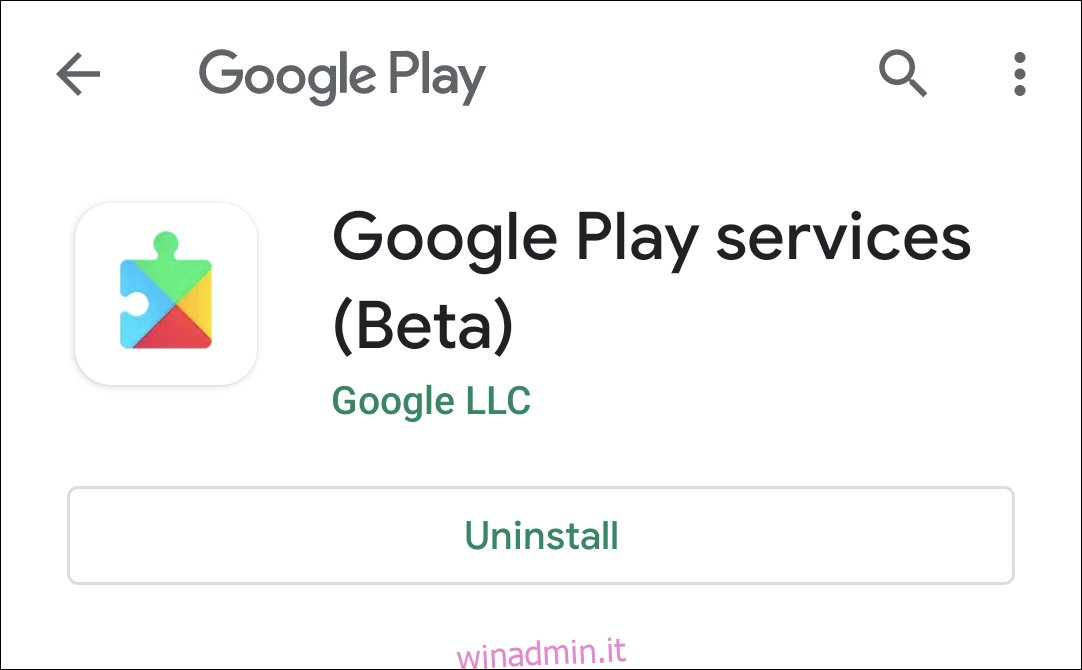 servizi di Google Play