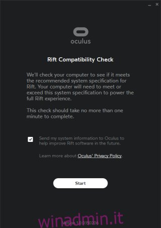 Oculus Compatibility Check