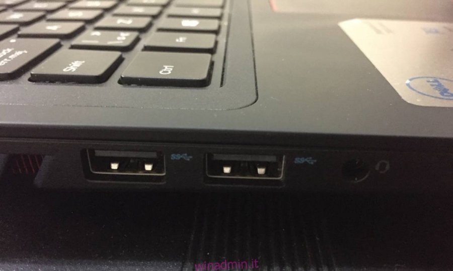 Come collegare una stampante USB 2.0 a una porta USB 3.0 su Windows 10