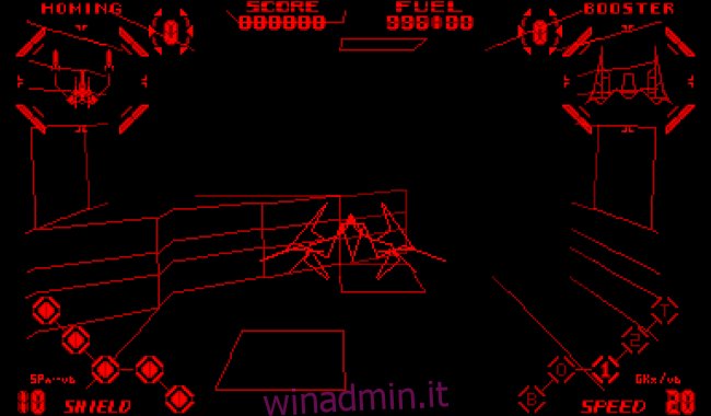 Un allarme rosso sul Virtual Boy.