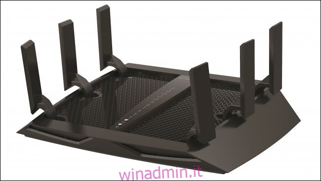 Un router wireless Netgear Nighthawk.