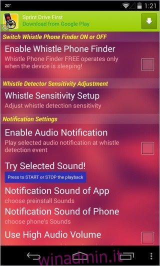whistle phone finder app