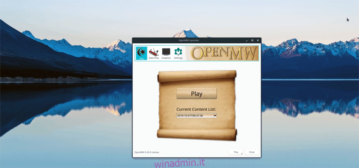 Openmw linux как установить