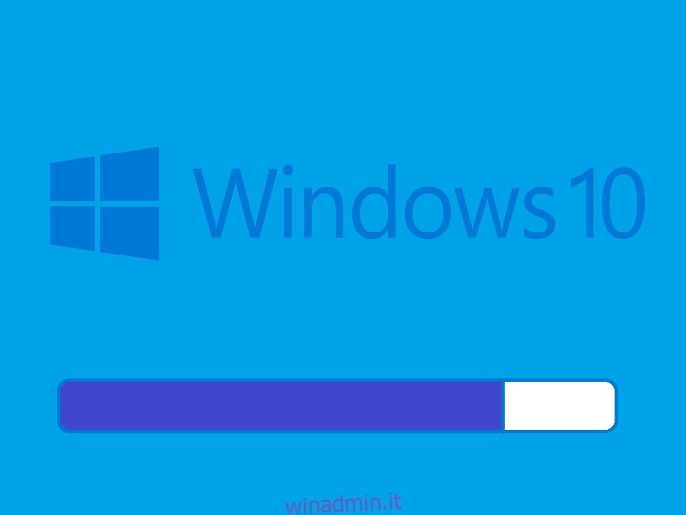 Assistente per l'aggiornamento di Windows 10
