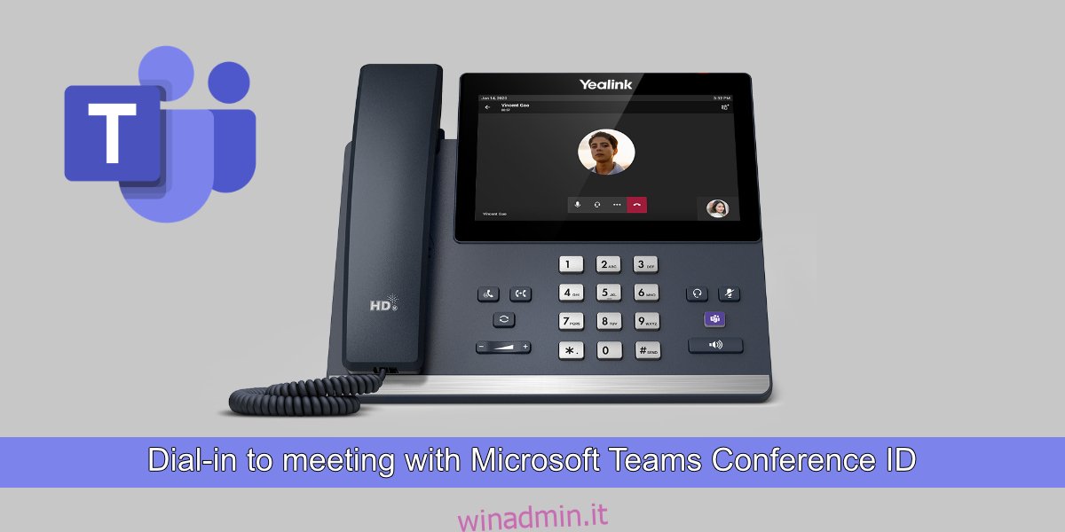 Come accedere a una riunione con l’ID conferenza di Microsoft Teams