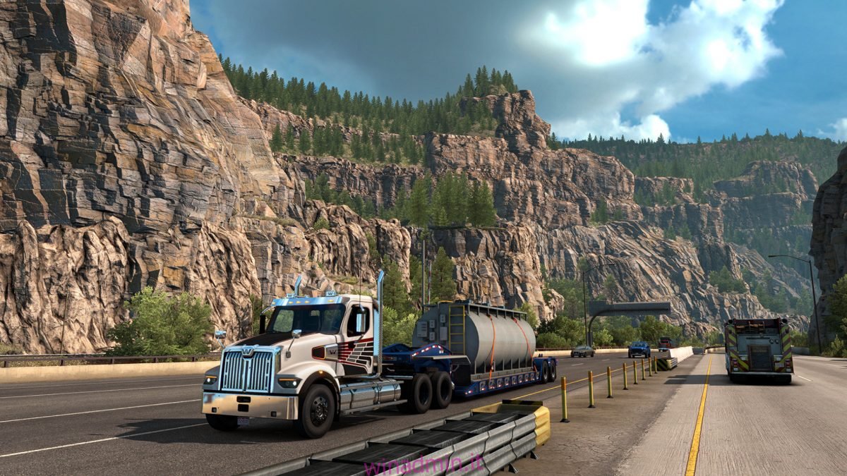 American Truck Simulator su Linux
