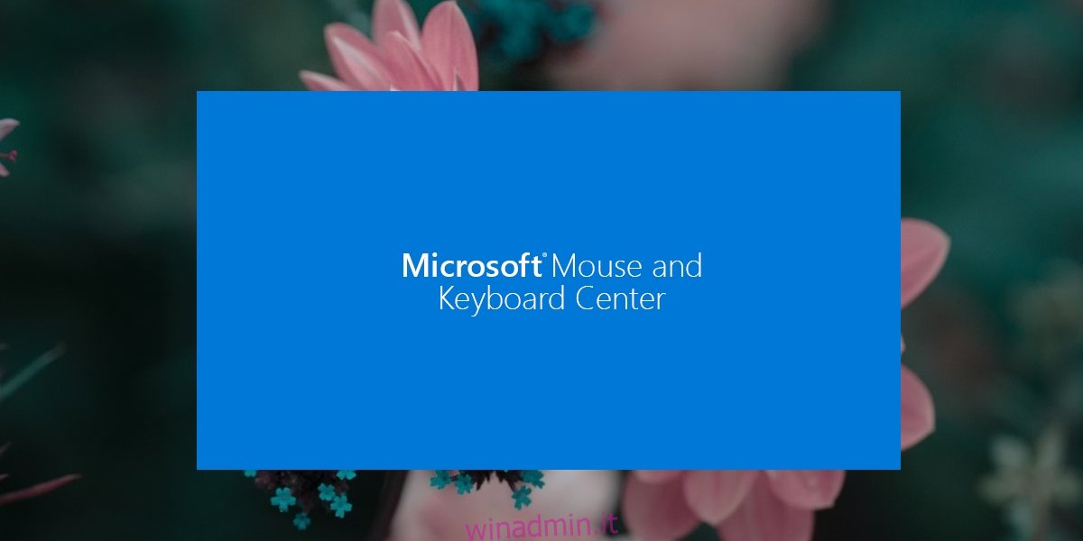 Centro Mouse e Tastiere Microsoft