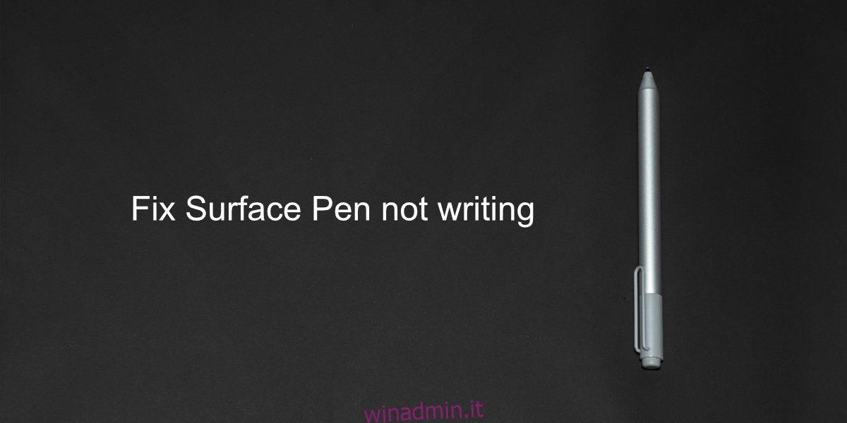Penna per Surface che non scrive