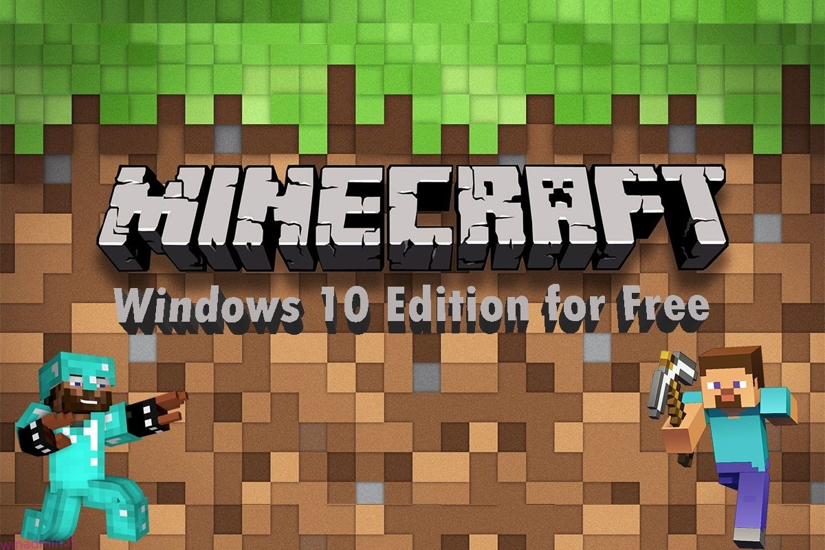 Come ottenere Windows 10 Minecraft Edition gratuitamente