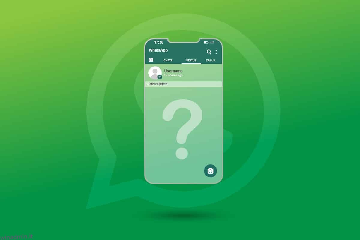 Risolto il problema con lo stato di WhatsApp non visualizzato su Android