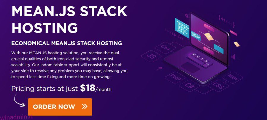 5 piattaforme di hosting di stack MEAN affidabili